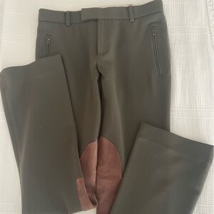 Ralph Lauren Wool and Suede Pants
